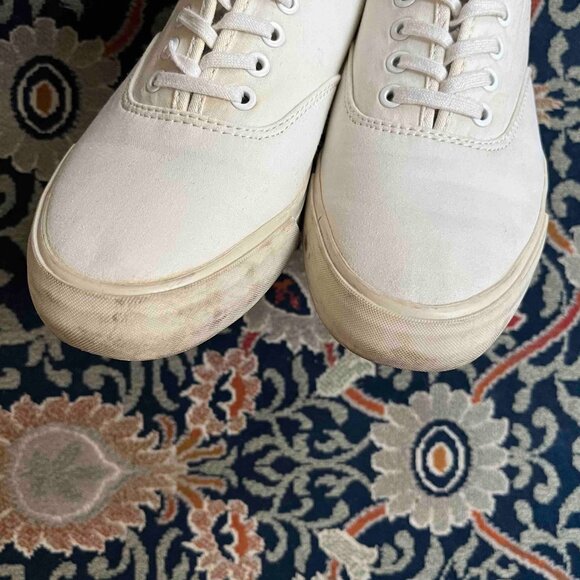 Sea Vees Whiite Canvas Sneakers for J.Crew size 7.5 - Picture 6 of 7